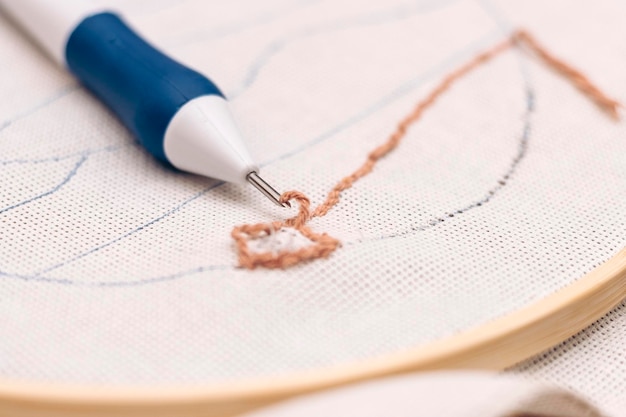 Etape de lucru la cusut